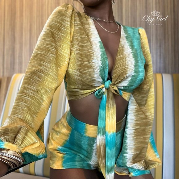 Pina Colada Short Set (LAST ONE) - Picture 4 of 5